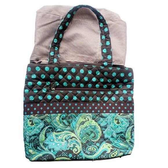 Floral Quilted shoulder Bag - Picture 3 of 9